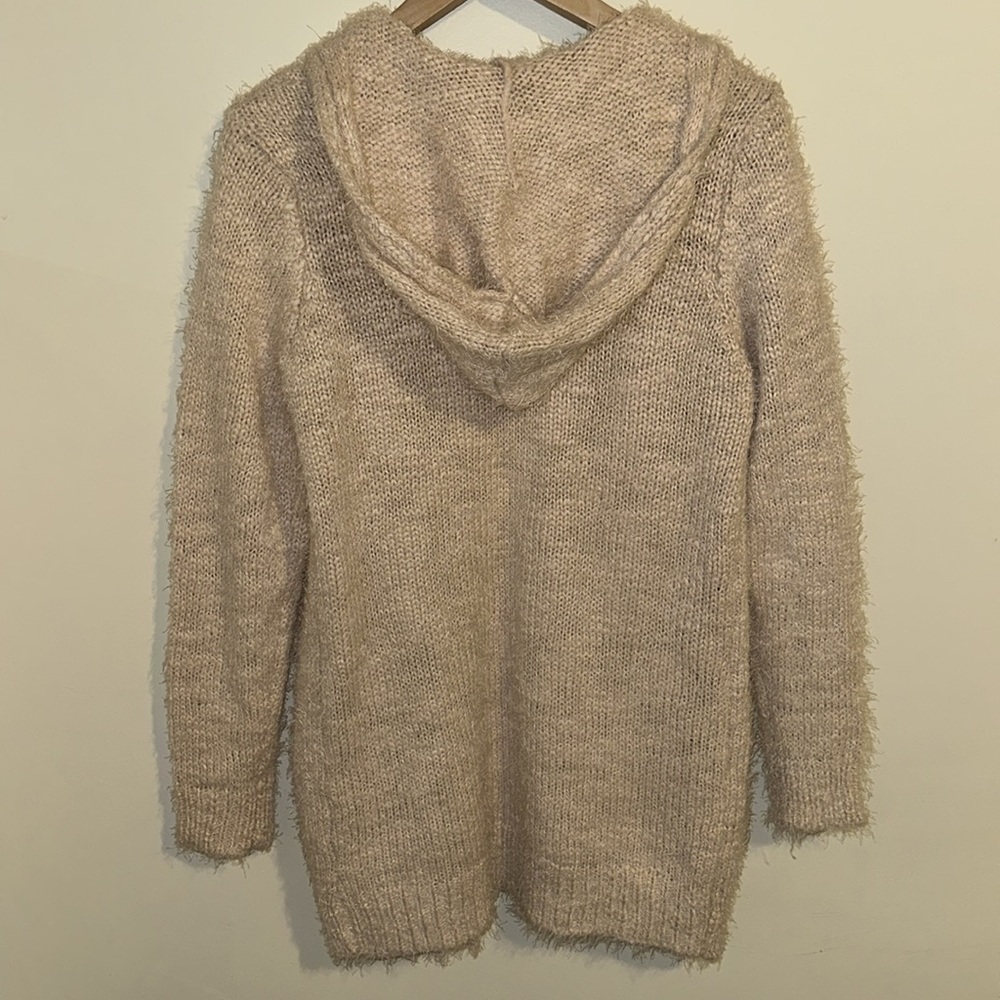 ASHLEY by 26 International Knitted With Love Womens Open Front Cardigan Size L - Picture 4 of 6
